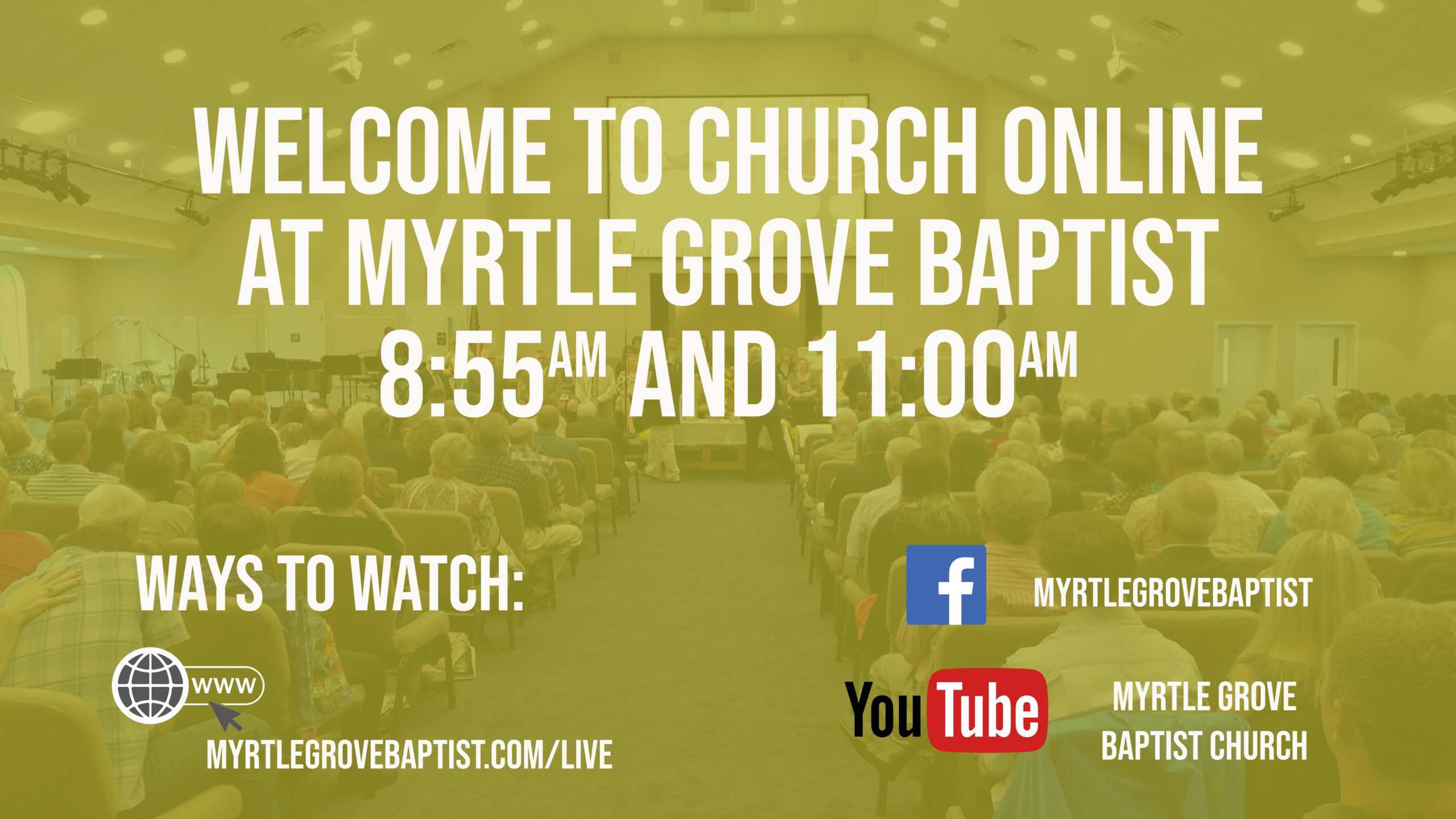 Myrtle Grove Baptist Church | Come see what God is doing here!