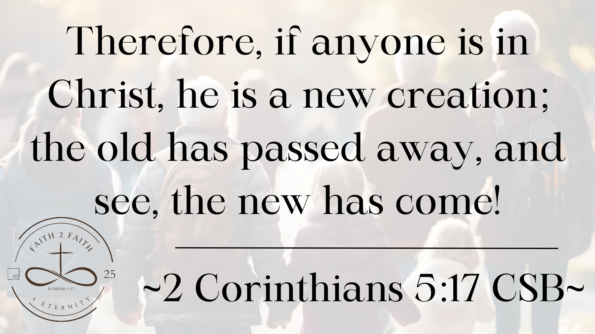 2025 Monthly Verses (July)